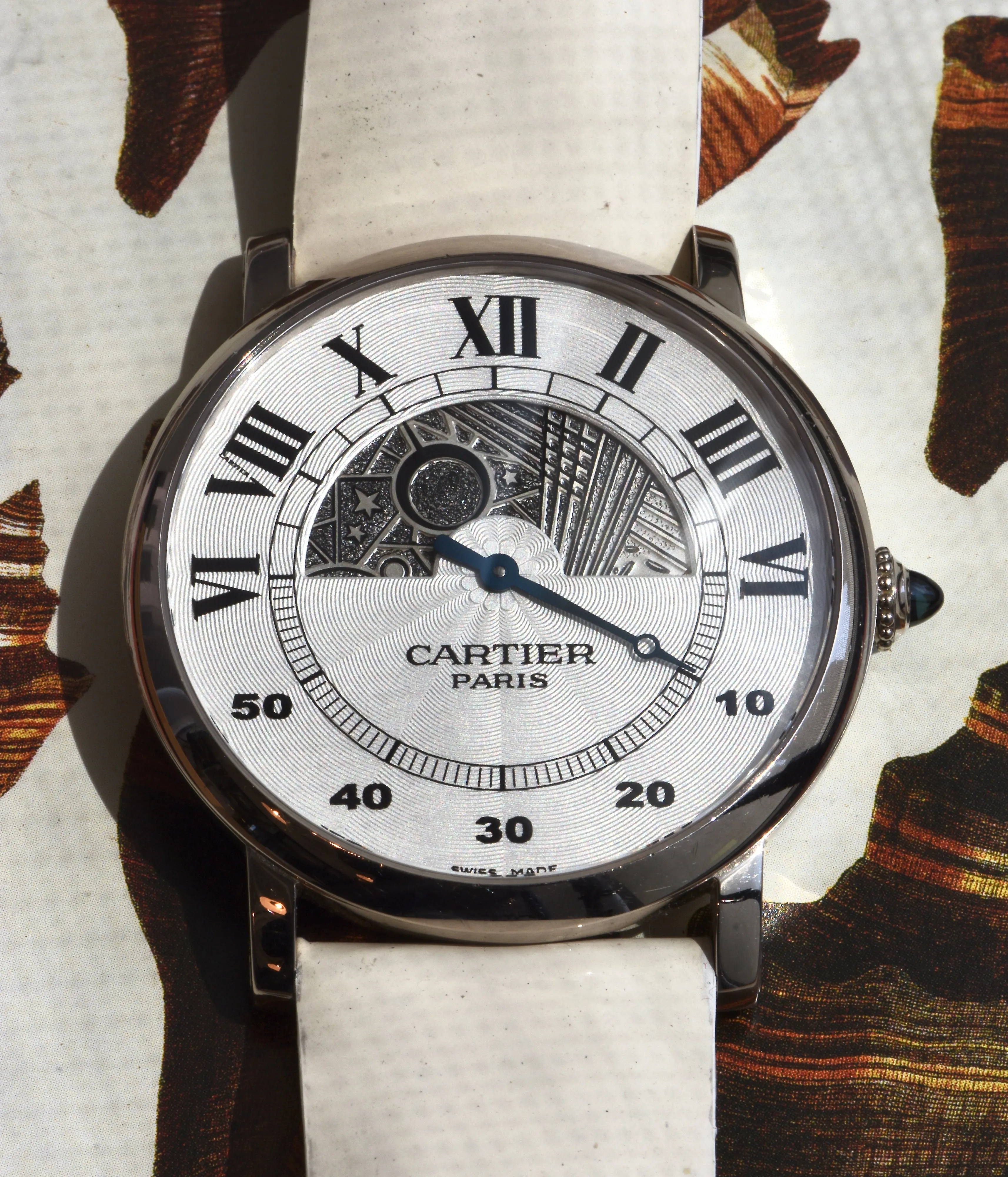 Cartier “CPCP” Rotonde de Cartier in White Gold, Ref. 2873 I