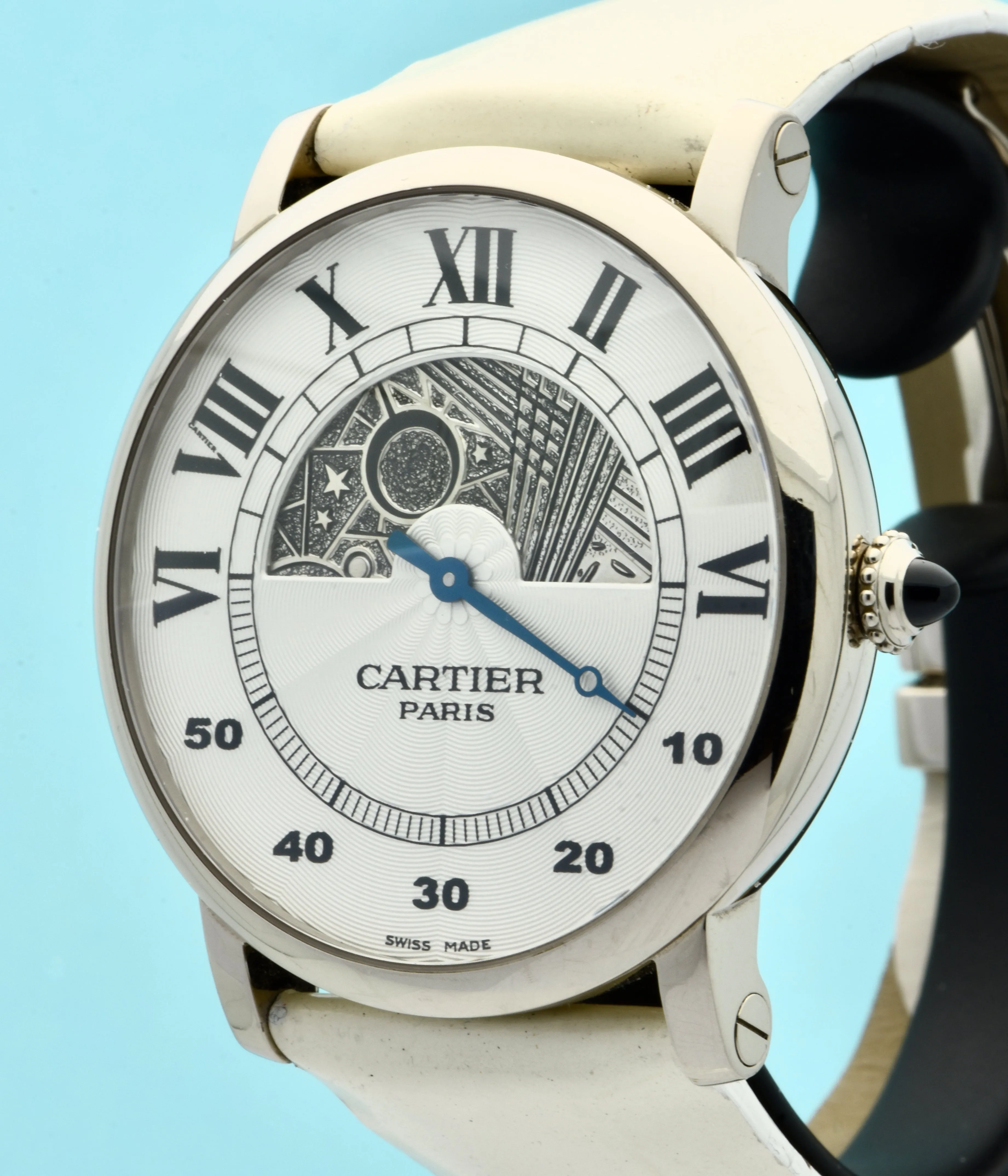 Cartier “CPCP” Rotonde de Cartier in White Gold, Ref. 2873 I