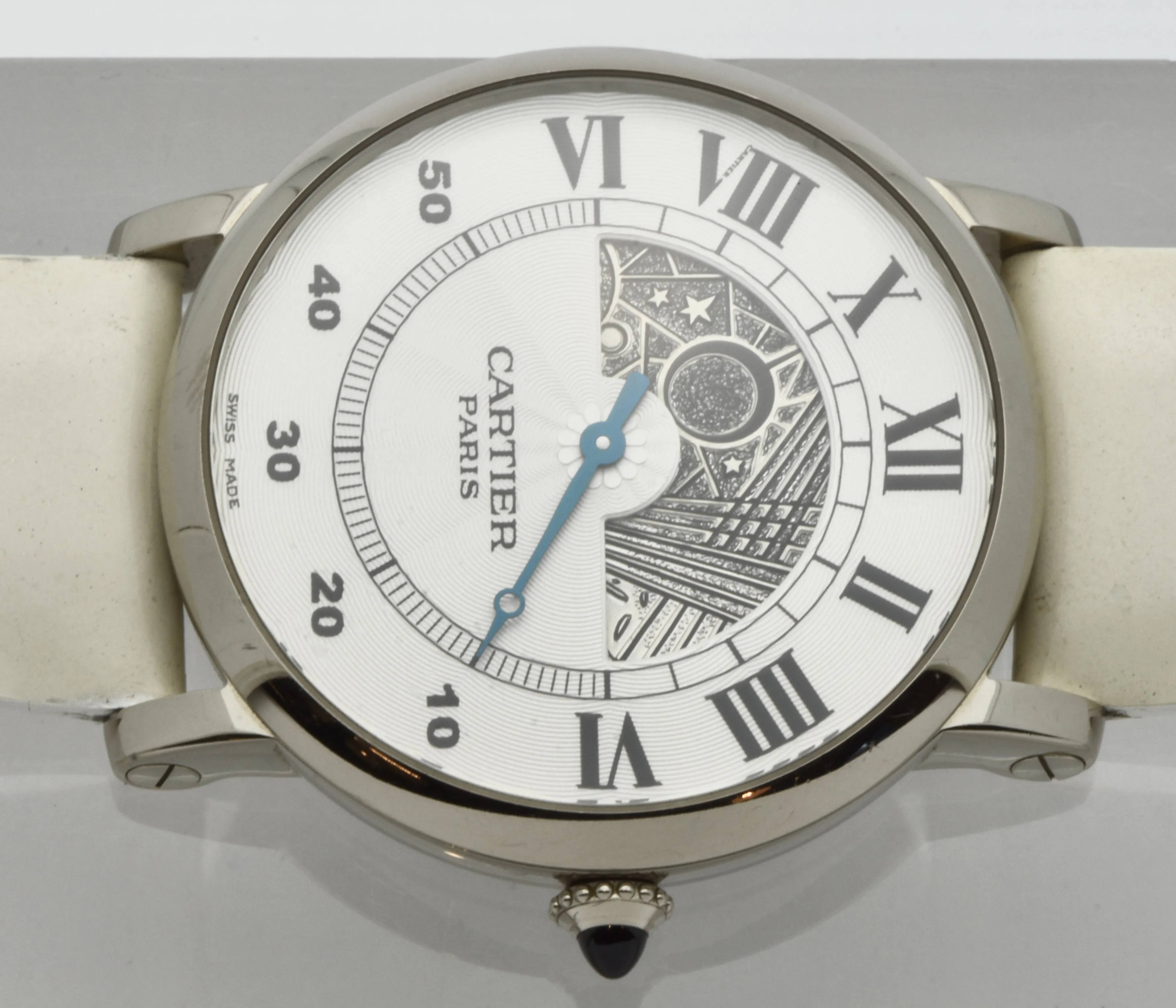 Cartier “CPCP” Rotonde de Cartier in White Gold, Ref. 2873 I