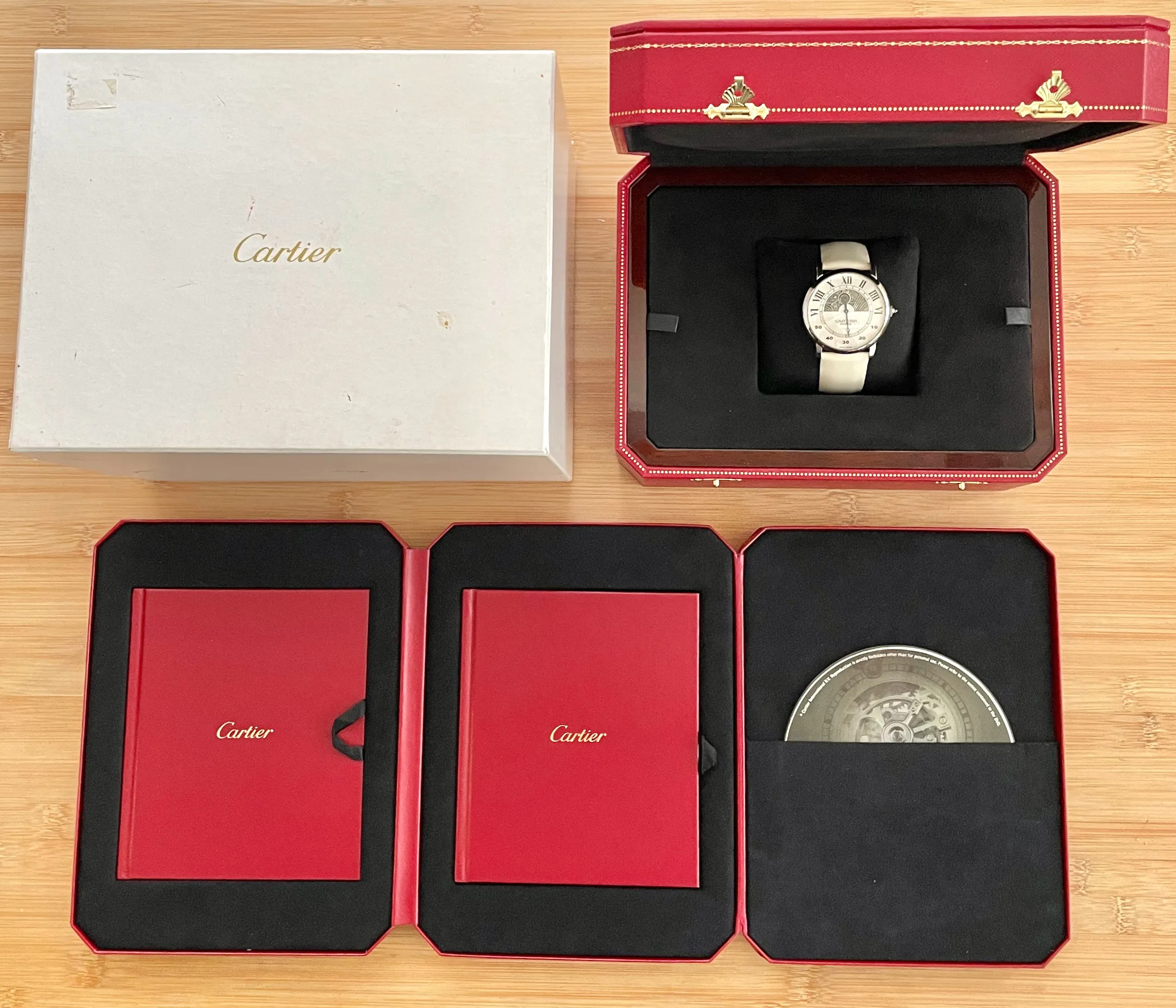 Cartier “CPCP” Rotonde de Cartier in White Gold, Ref. 2873 I