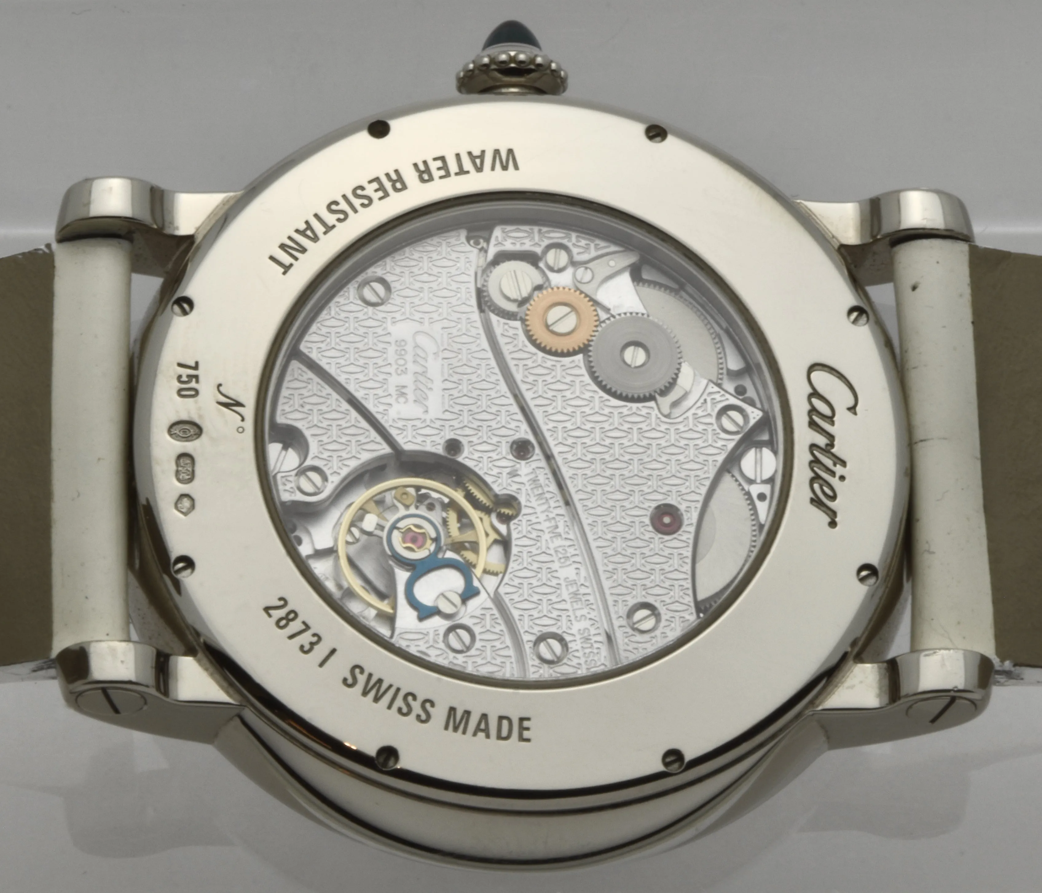 Cartier “CPCP” Rotonde de Cartier in White Gold, Ref. 2873 I