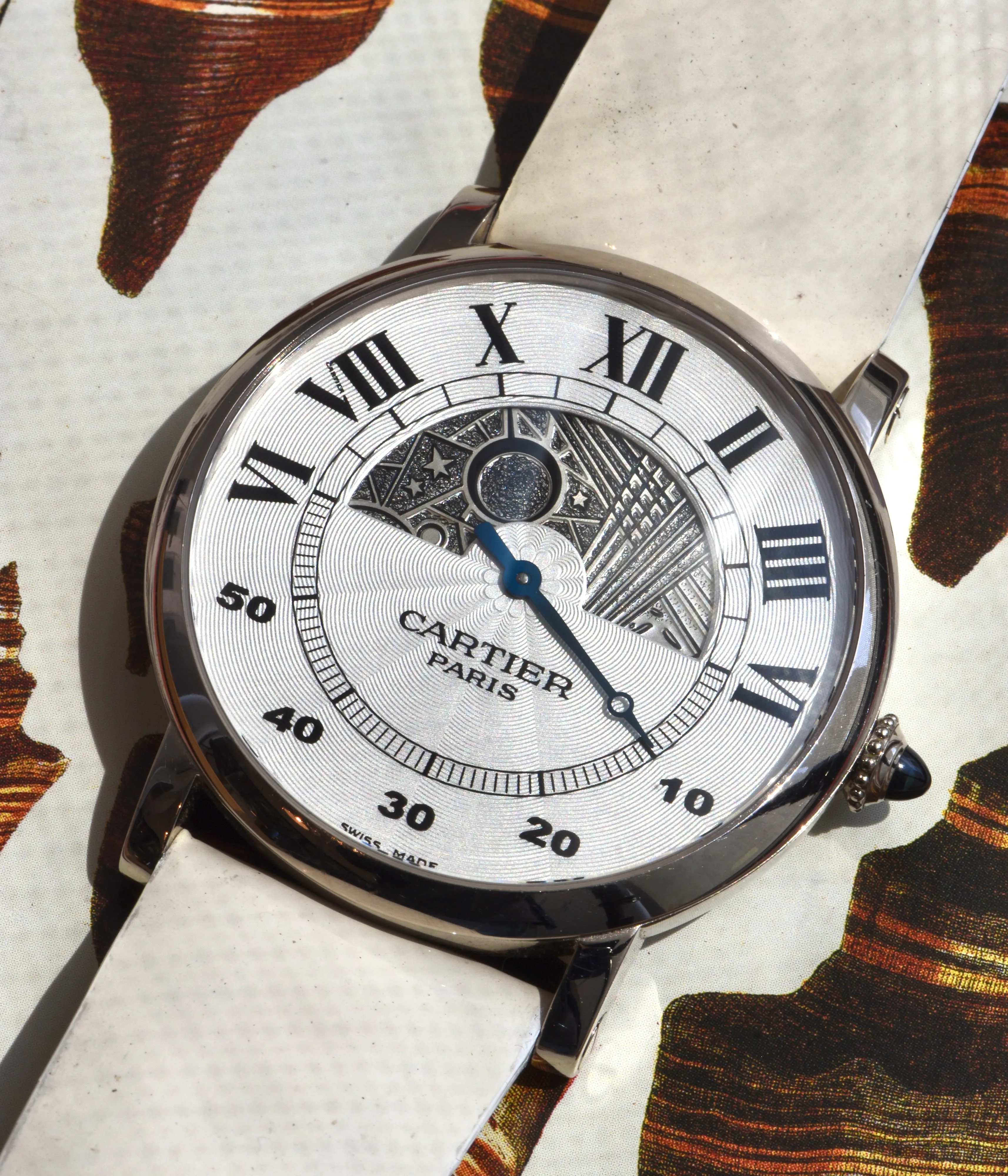 Cartier “CPCP” Rotonde de Cartier in White Gold, Ref. 2873 I