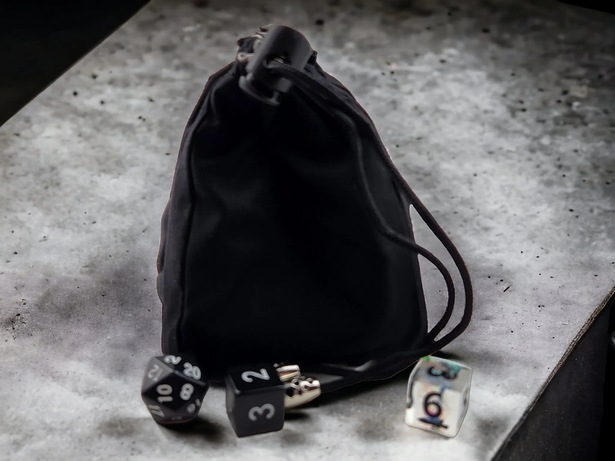 Cat Attitude dice bag