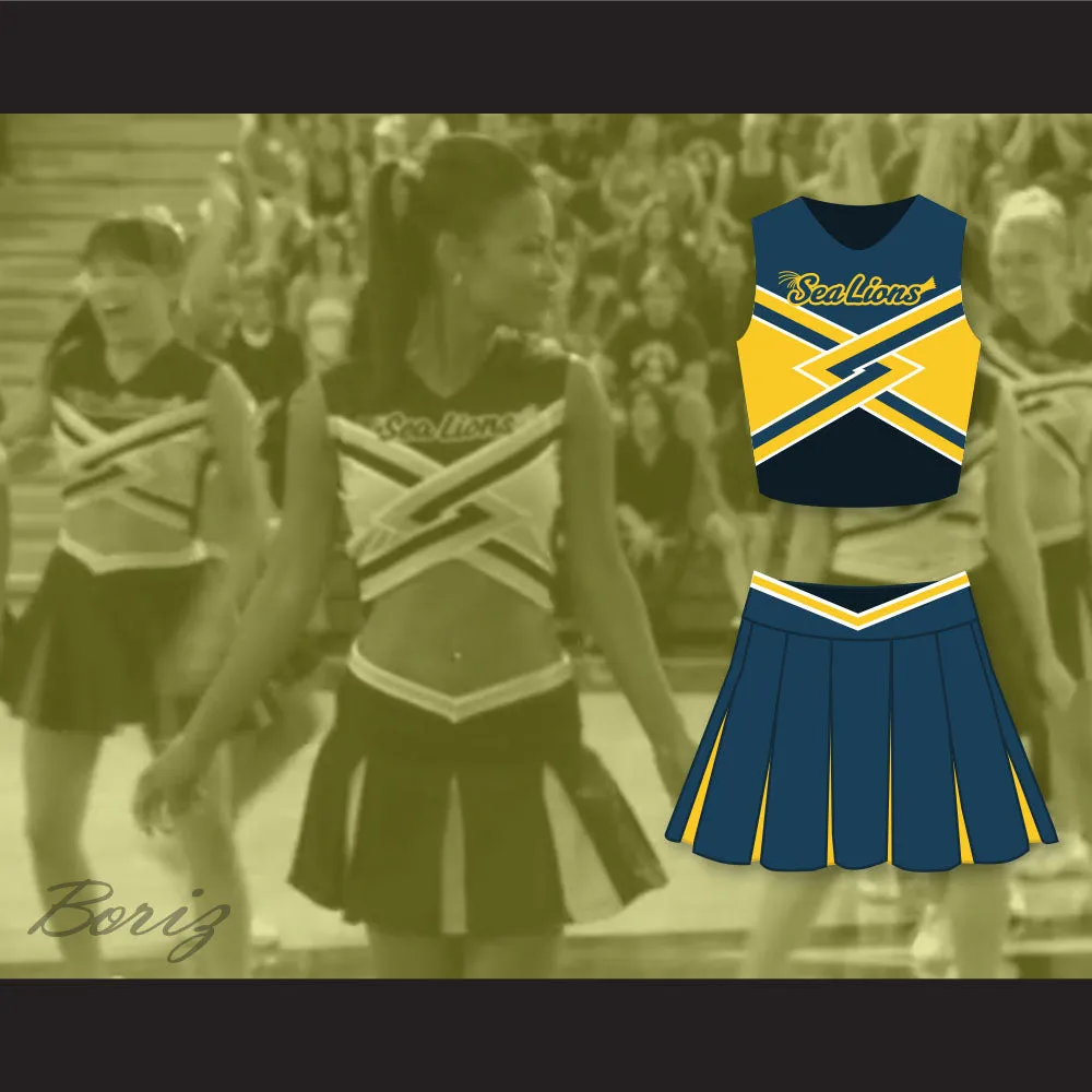 Catalina 'Lina' Cruz Malibu Vista High School Sea Lions Cheerleader Uniform Bring It On: Fight to the Finish