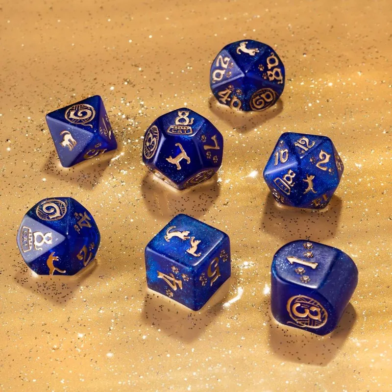 Cats Modern Dice Set - Meowster (7)