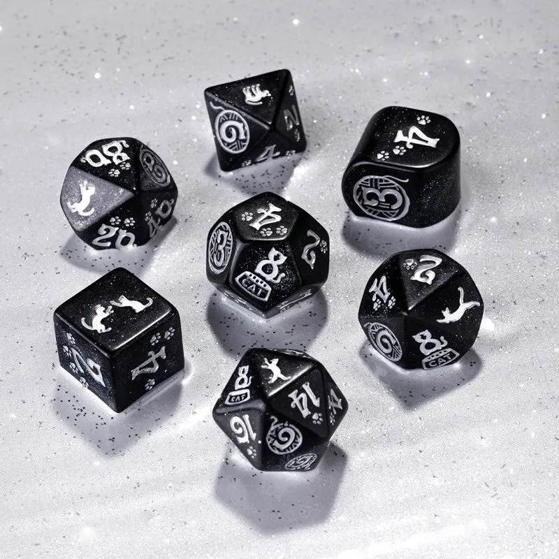 Cats Modern Dice Set - Waffle (7)