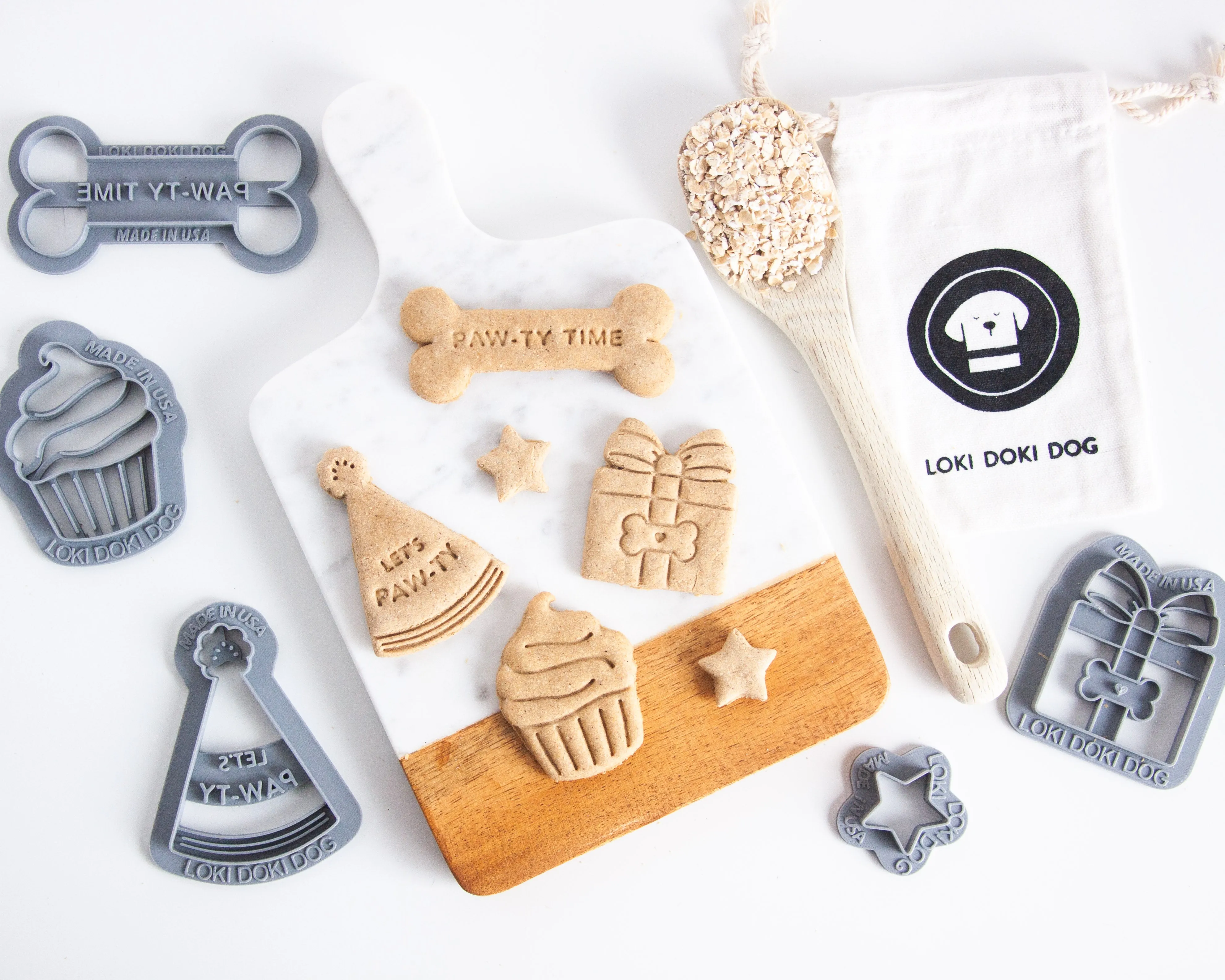 Celebration Bundle Dog Cookie Cutters (set of 5)