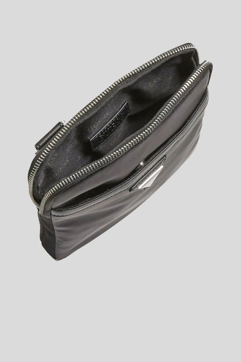 Certosa Crossbody Flat - Black