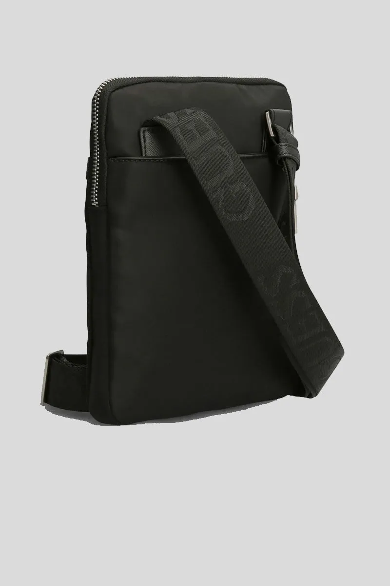 Certosa Crossbody Flat - Black