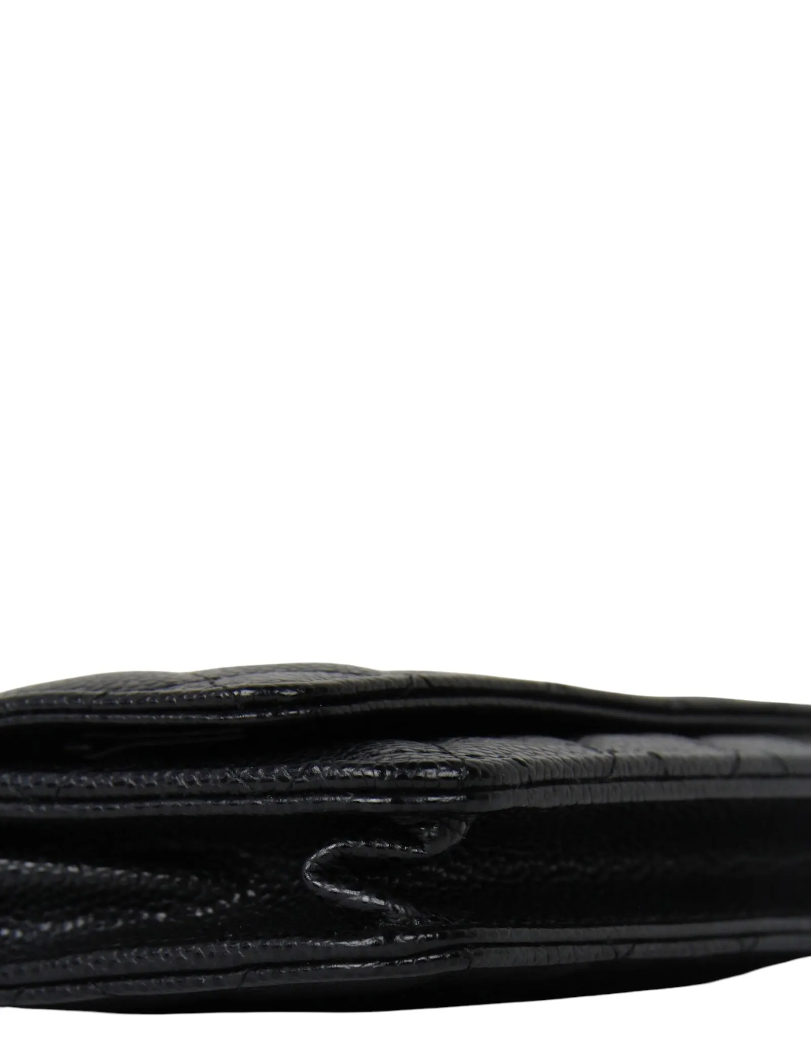 Chanel Black Caviar Leather WOC Bag