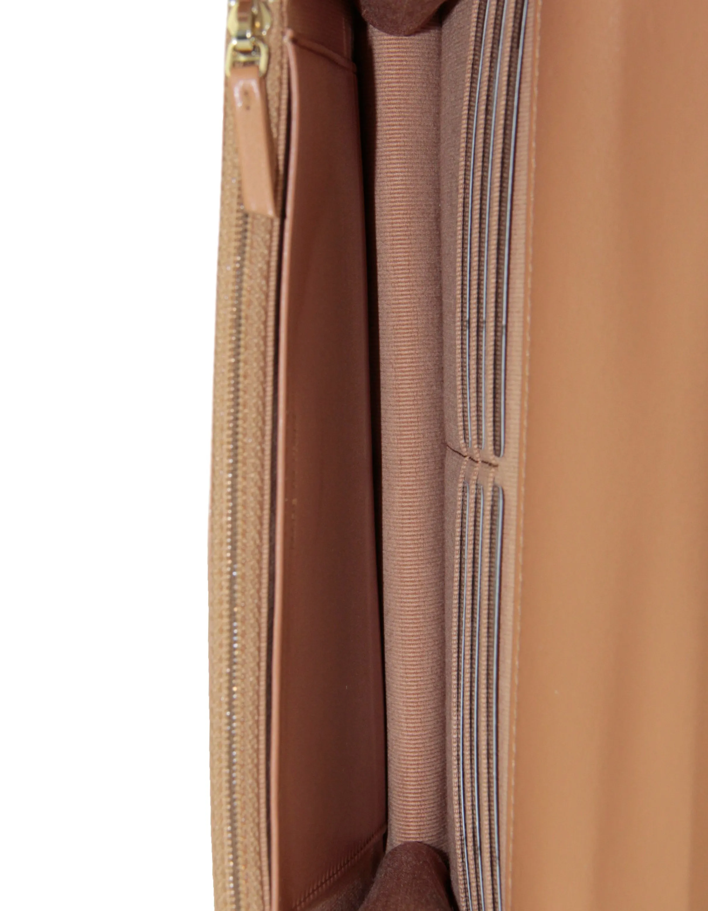 Chanel Brown Quilted 19 WOC Crossbody Bag