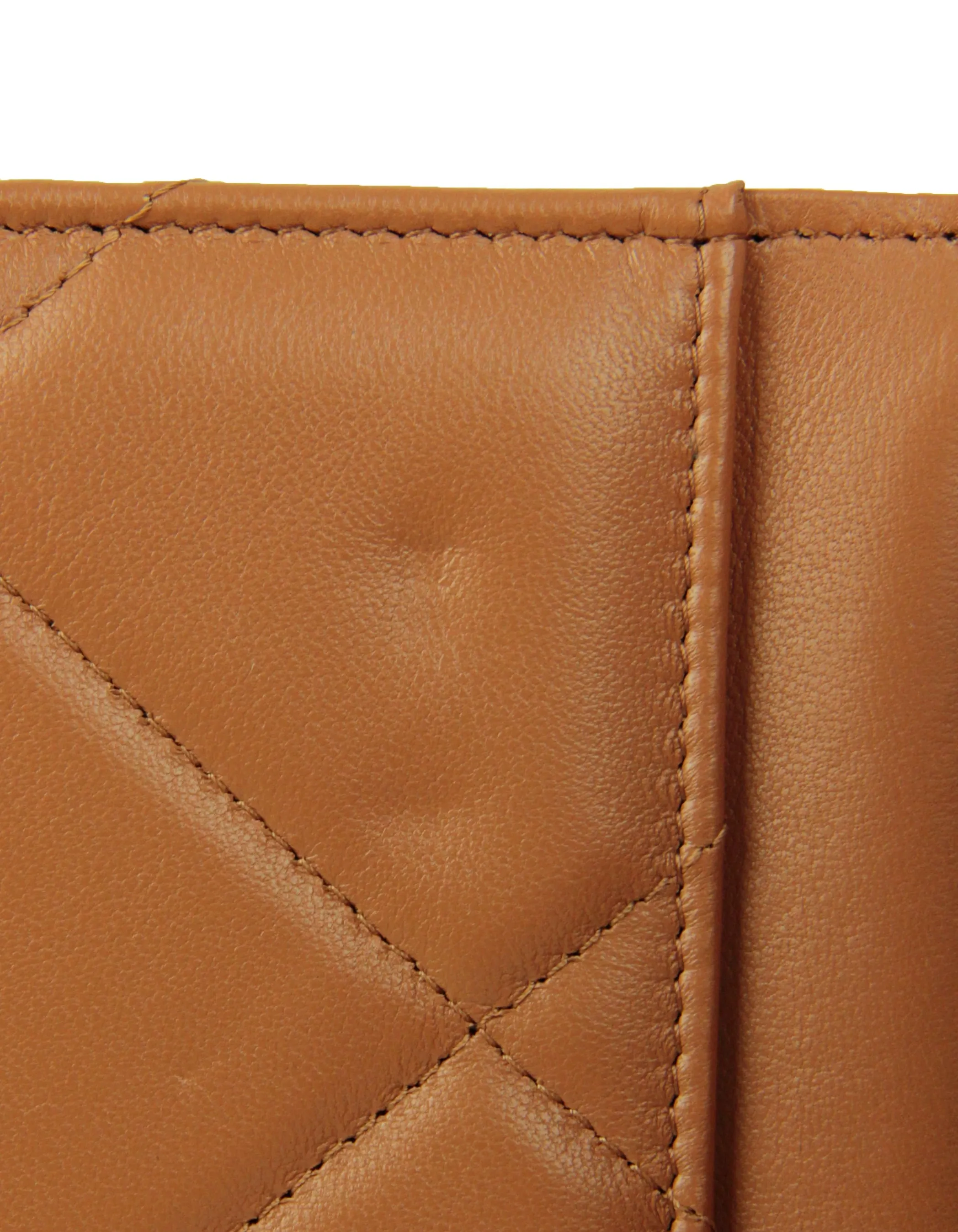 Chanel Brown Quilted 19 WOC Crossbody Bag