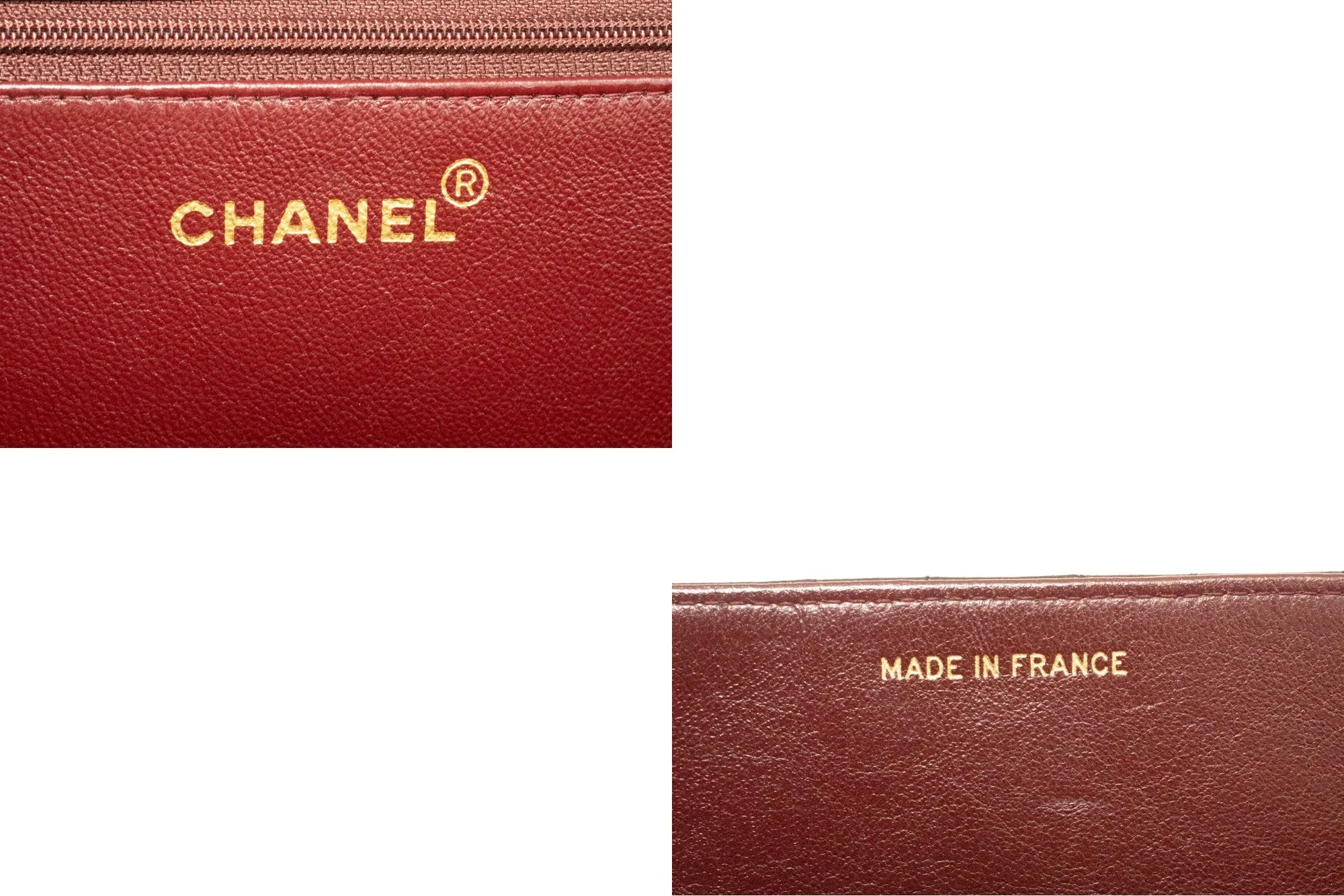 CHANEL Chain Shoulder Bag Clutch Black Quilted Flap Lambskin Purse k36