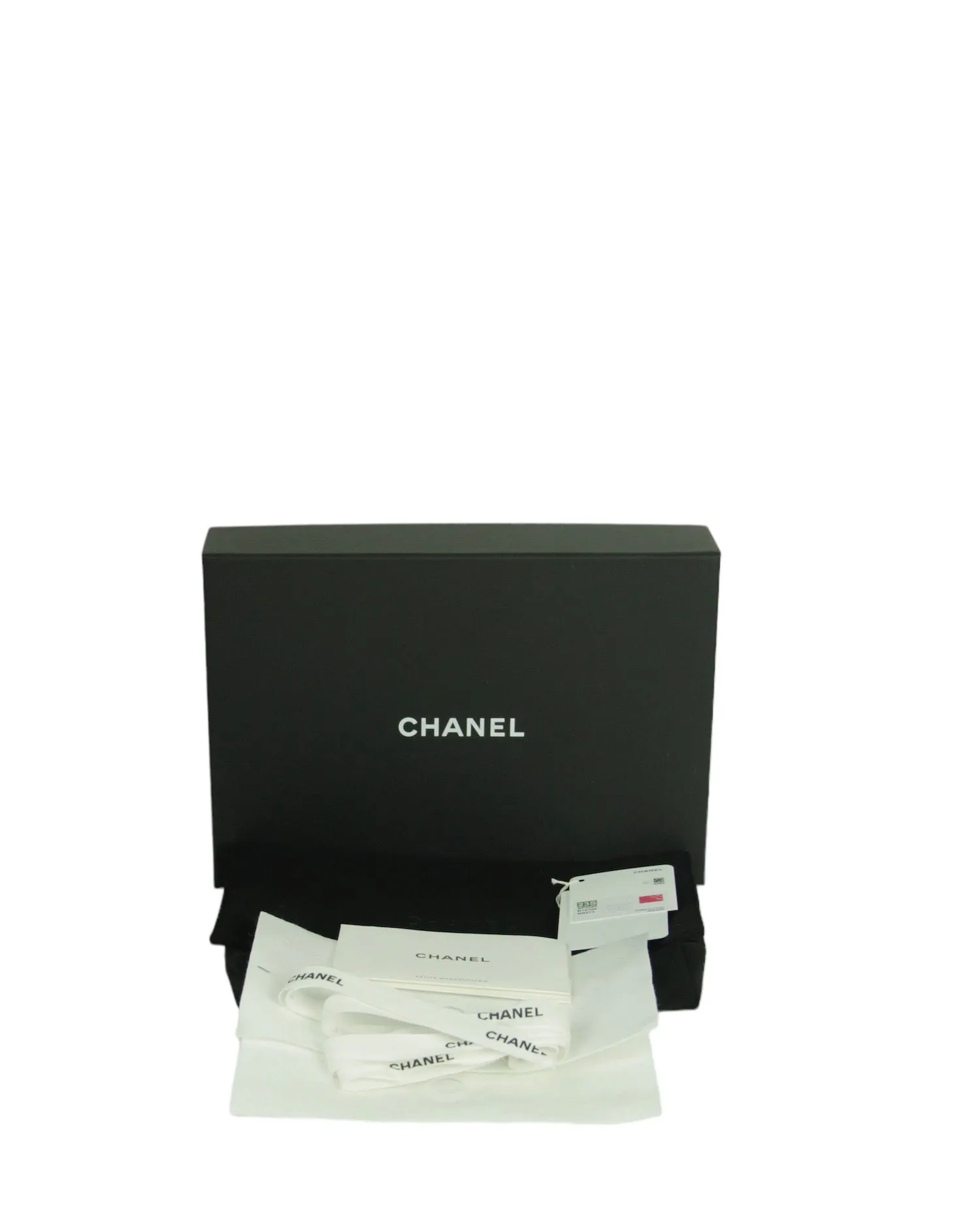 Chanel NEW Red Lambskin CC Heart WOC