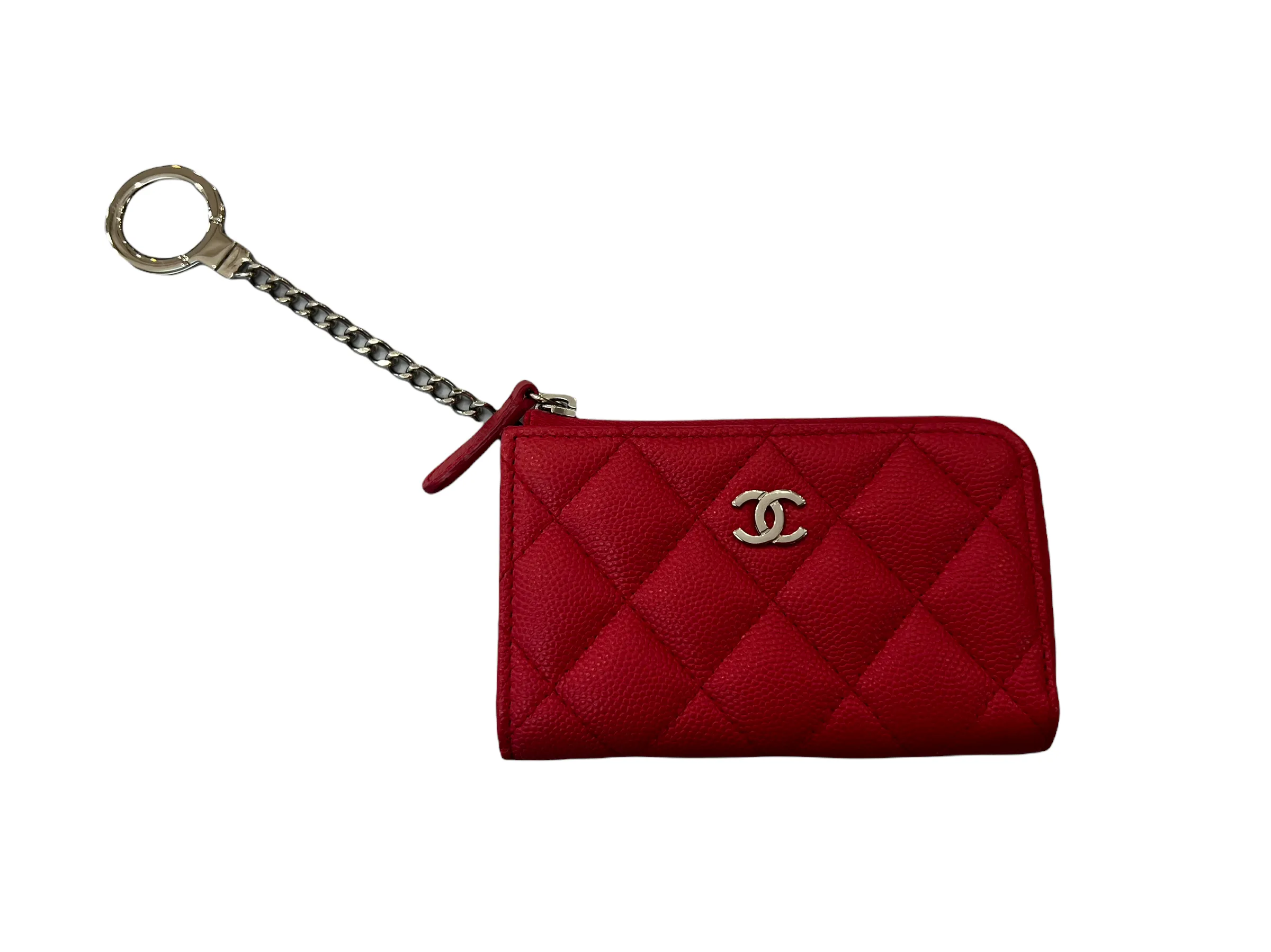 Chanel Quilted Key Pouch
