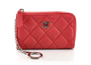 Chanel Quilted Key Pouch