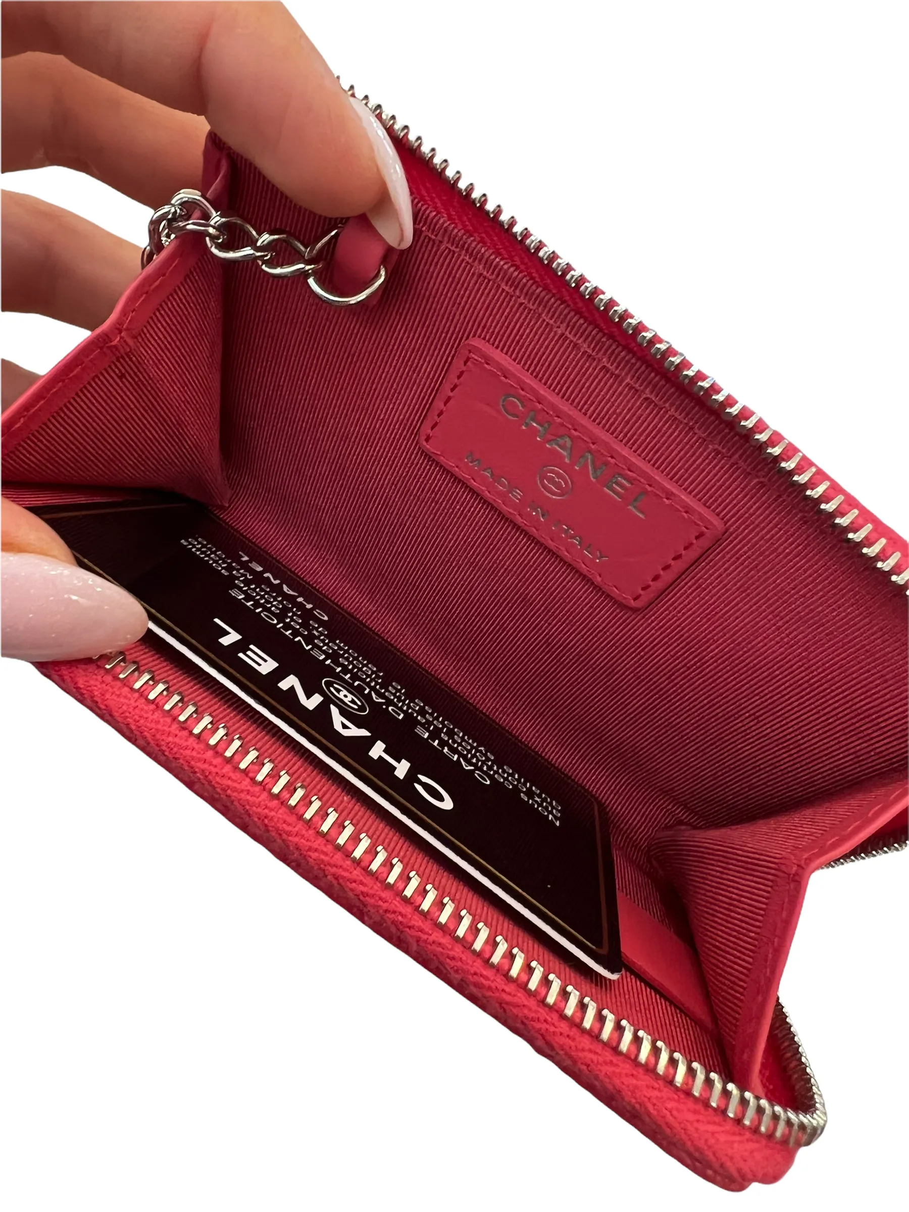 Chanel Quilted Key Pouch
