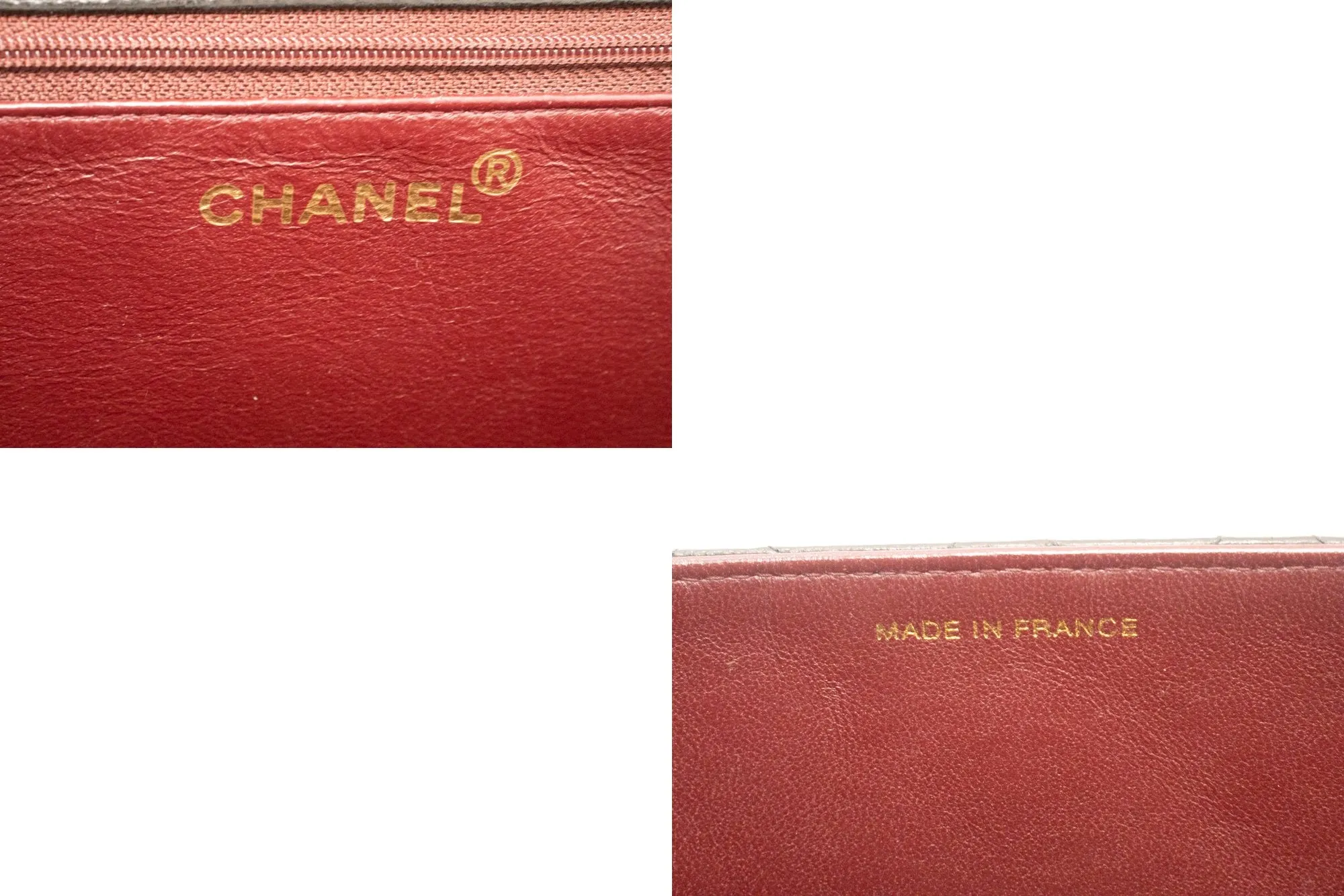 CHANEL Small Chain Shoulder Bag Clutch Black Quilted Flap Lambskin j60