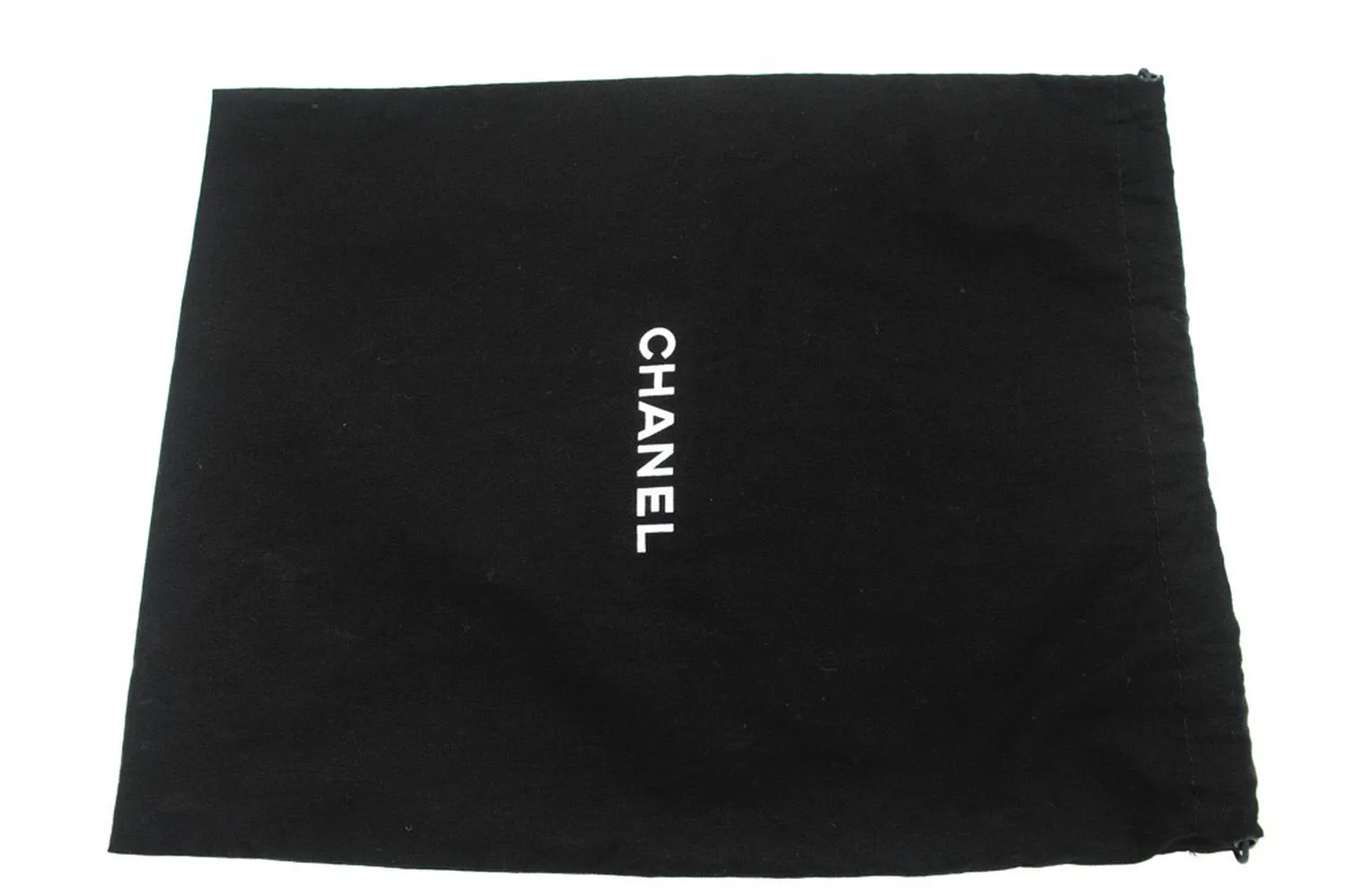 CHANEL Small Chain Shoulder Bag Clutch Black Quilted Flap Lambskin L54