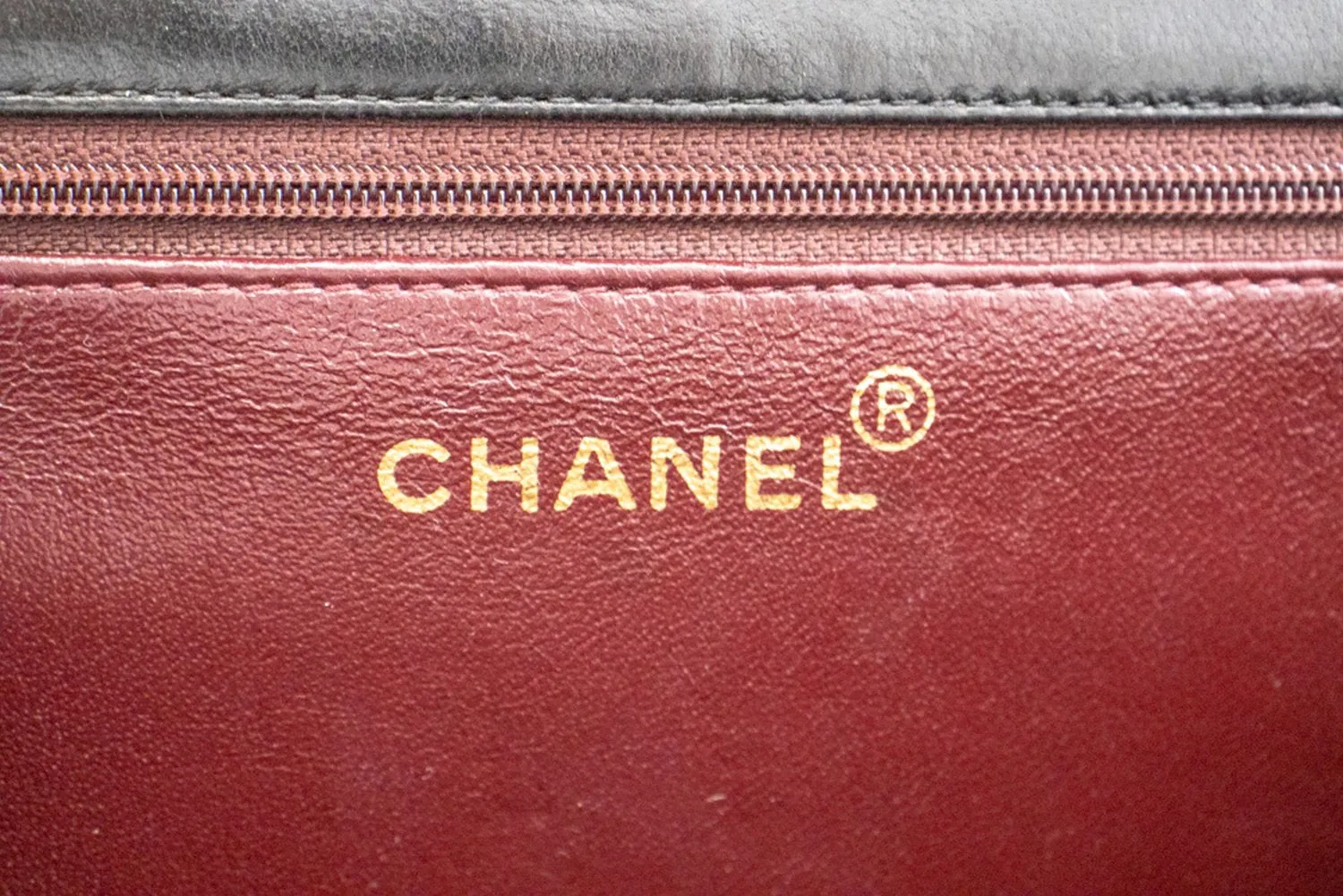 CHANEL Small Chain Shoulder Bag Clutch Black Quilted Flap Lambskin n57