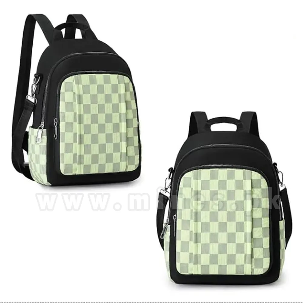 Checker Duo Mini backpack – Mini backpack for Women/Girls