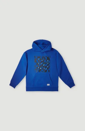 Checker Kapuzenpullover | Princess Blue