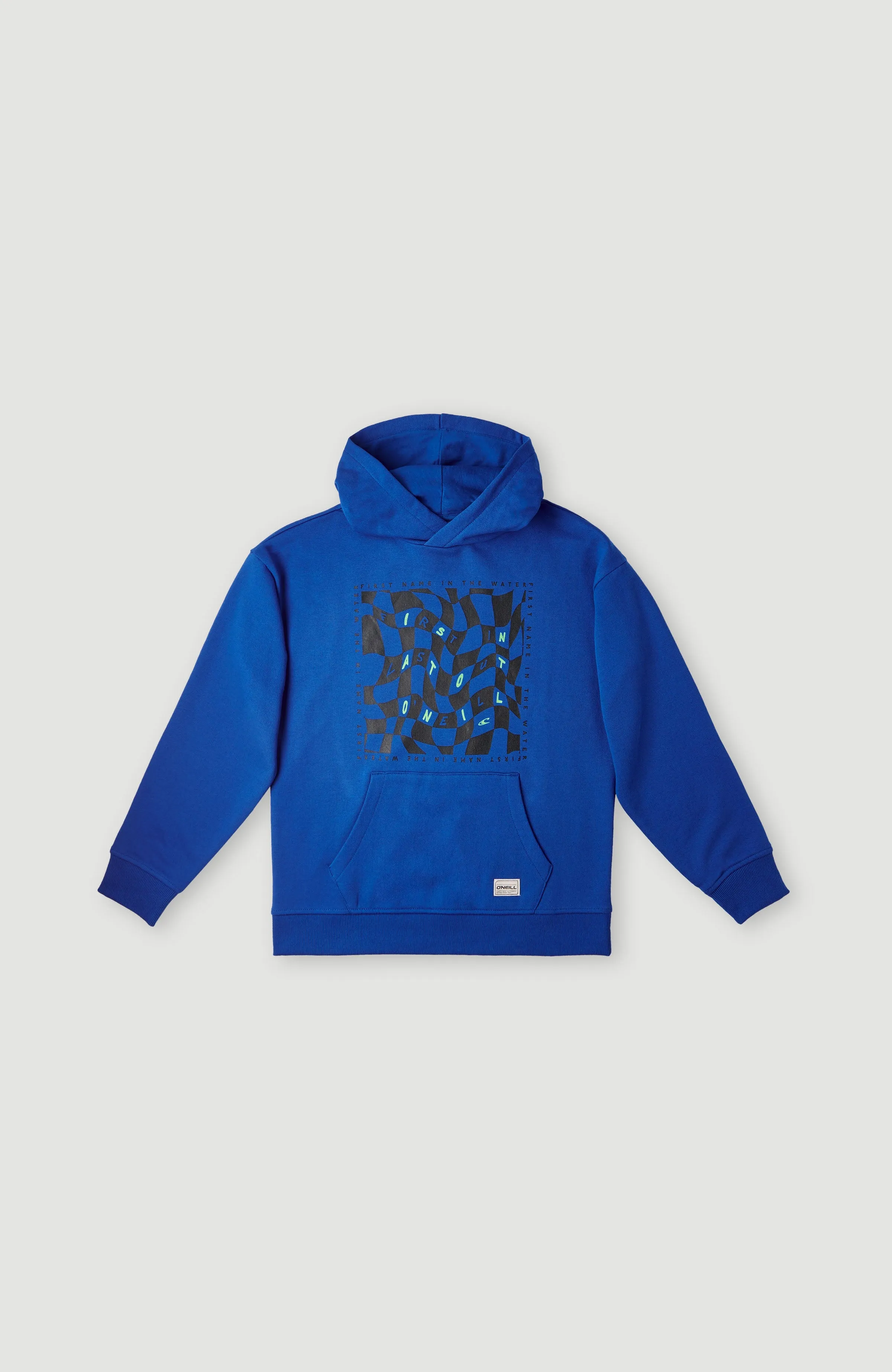 Checker Kapuzenpullover | Princess Blue