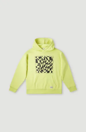 Checker Kapuzenpullover | Sunny Lime