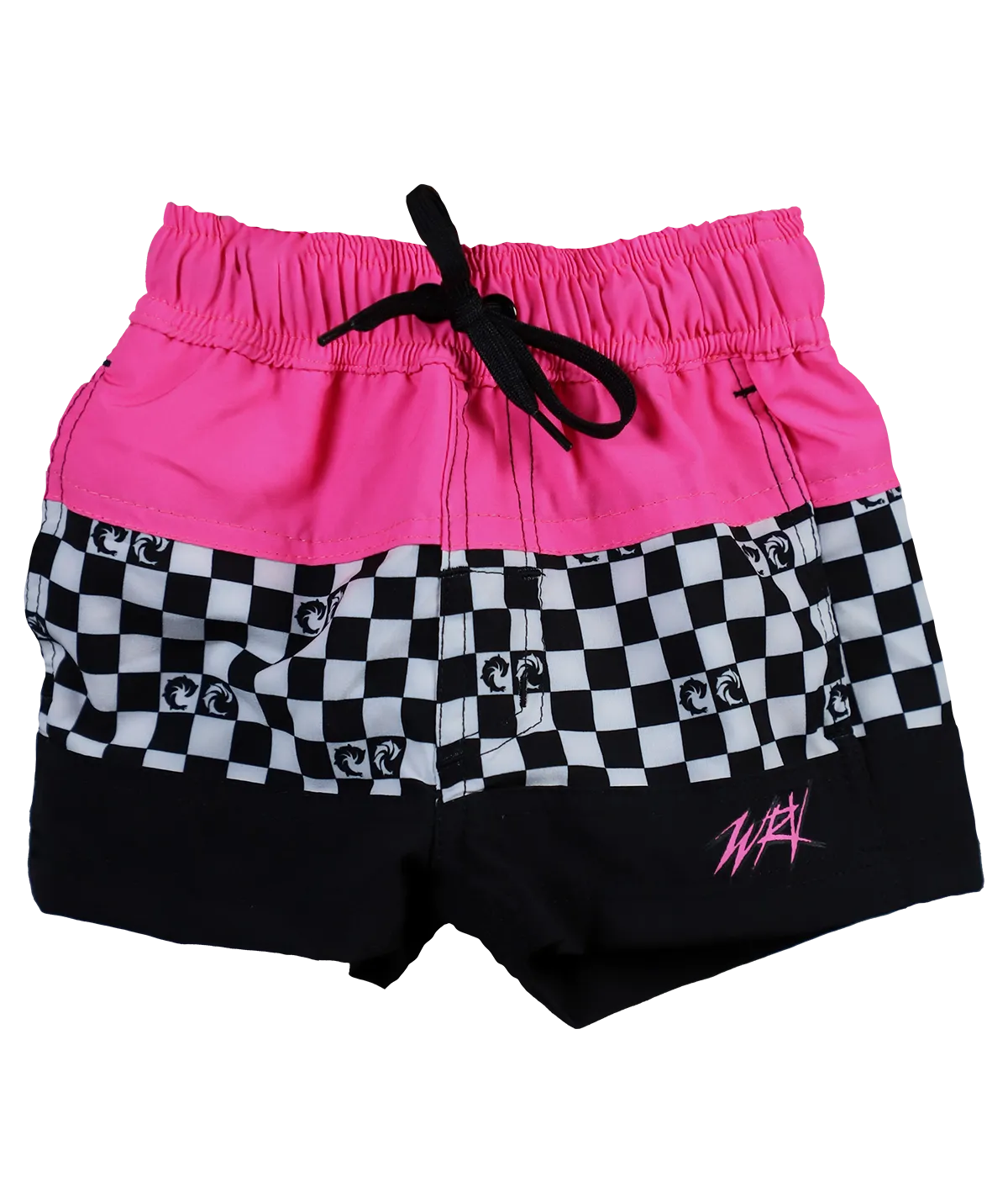 Checker Panel Infant Volley Shorts