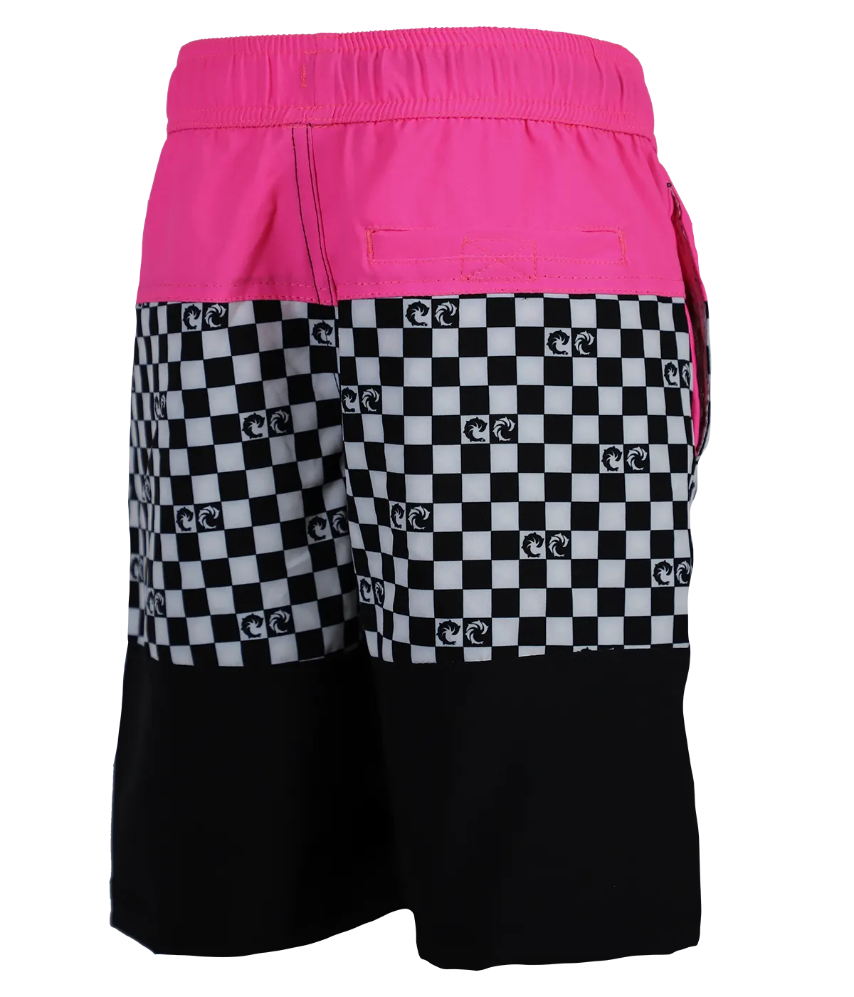 Checker Panel Toddler Volley Shorts