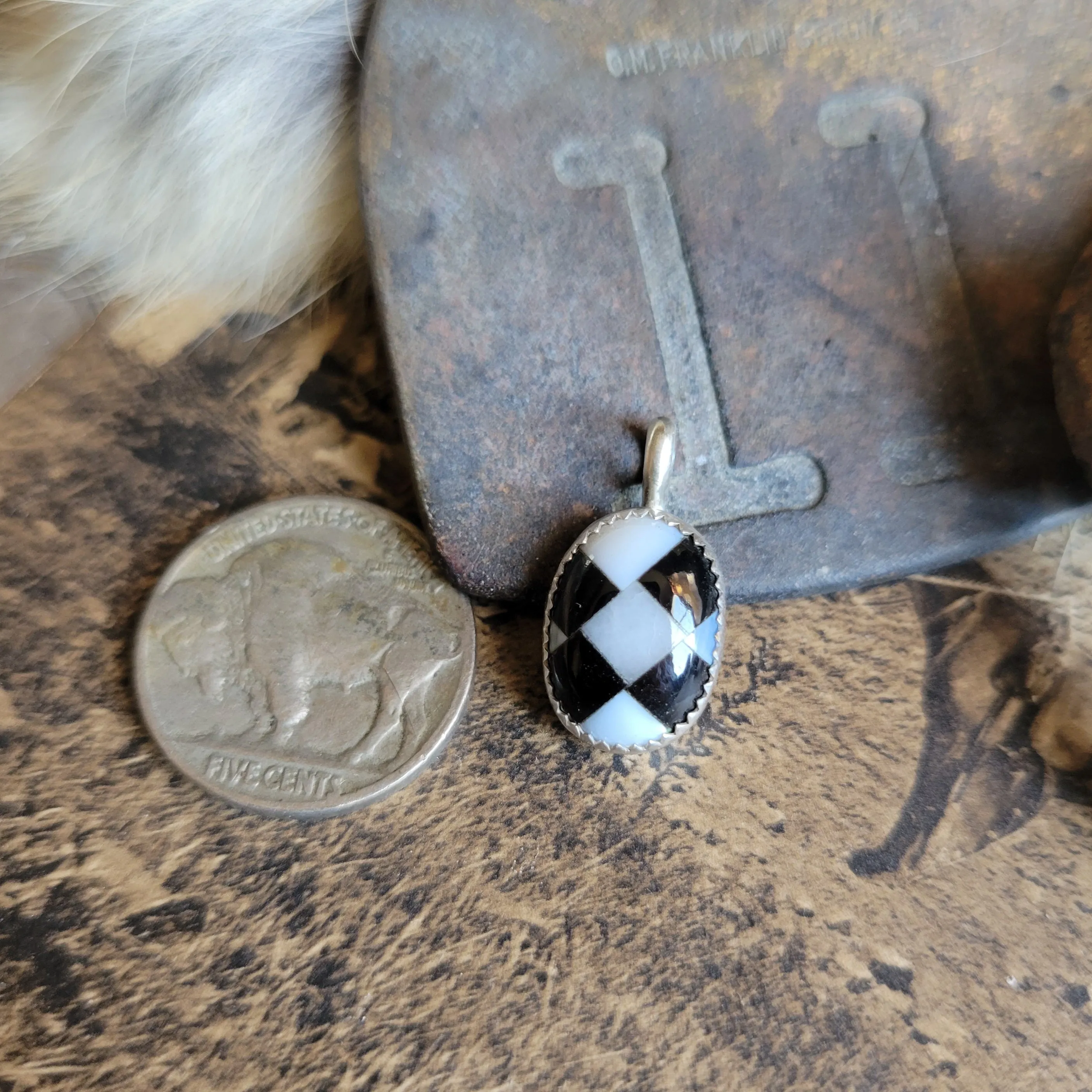 Checker Pendant