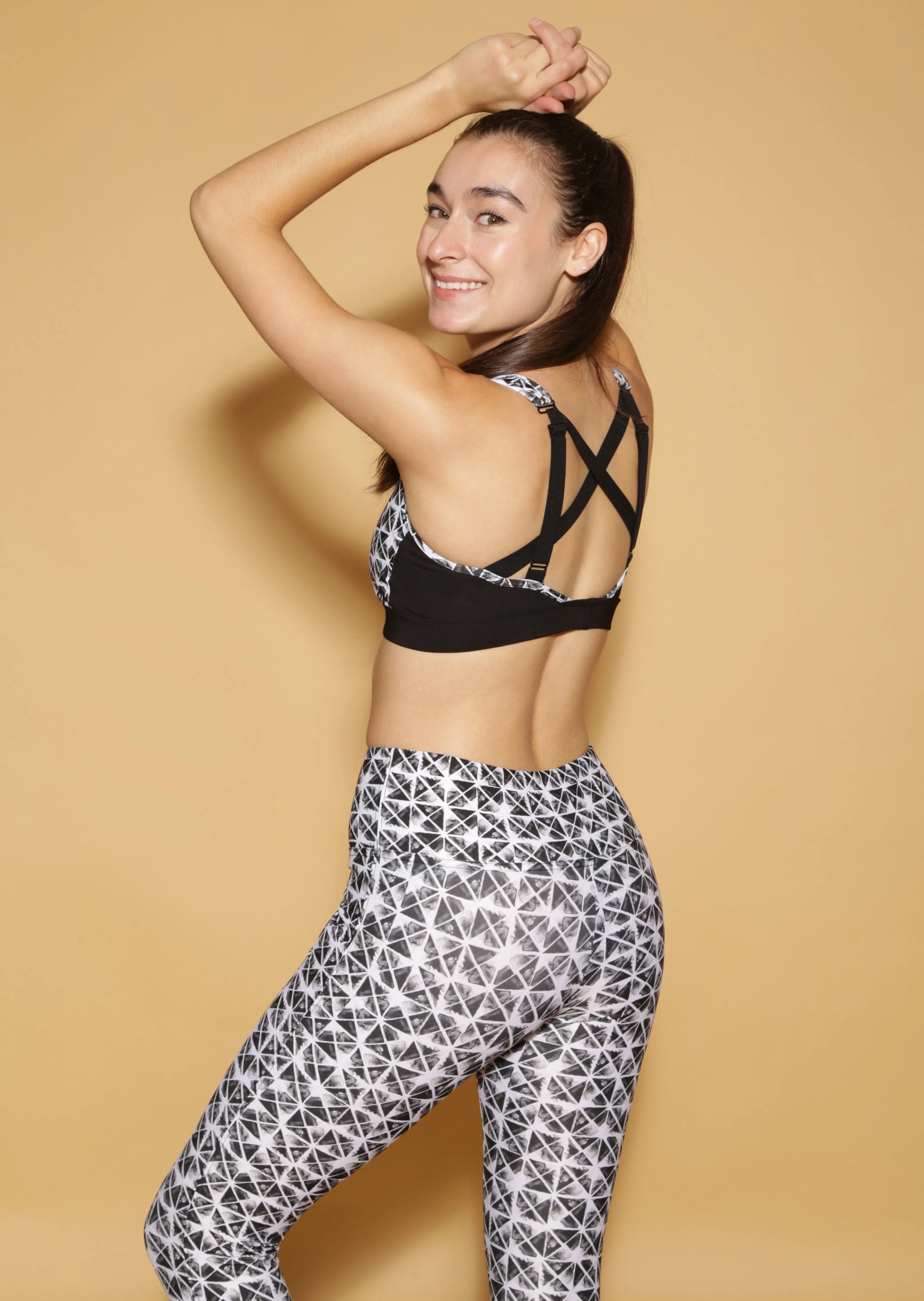 Checker Sports Bra