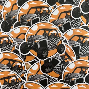 Checker SXS Sticker