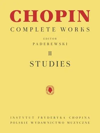 Chopin STUDIES Complete Works Vol. II