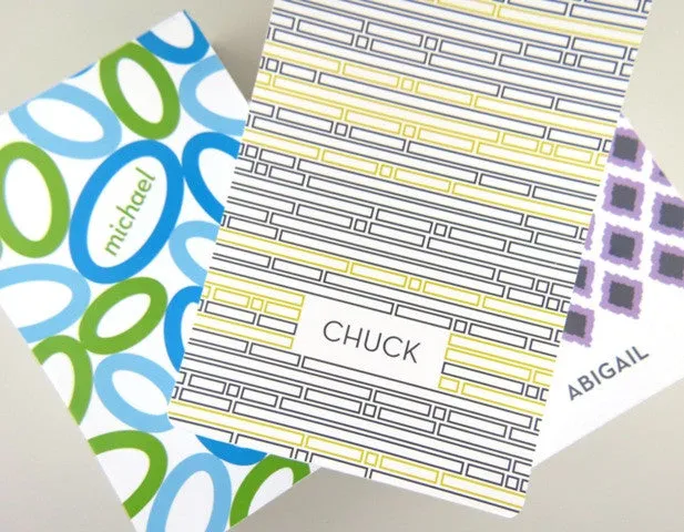 Chunky Pads with Personalized Name