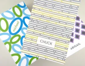 Chunky Pads with Personalized Name