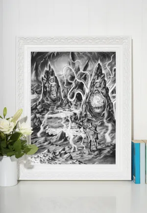 Cinder Ropers Gallery Canvas Art Print