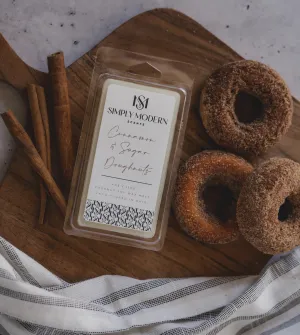 Cinnamon & Sugar Doughnuts Coconut Soy Wax Melt