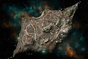 City of Masks Alex colour Fantasy Map Patreon