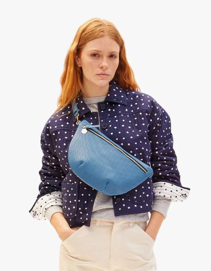 Clare V. Grande Fanny Belt Bag in Desert Blue