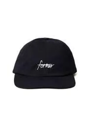 COLORLESS CANVAS CAP - BLACK