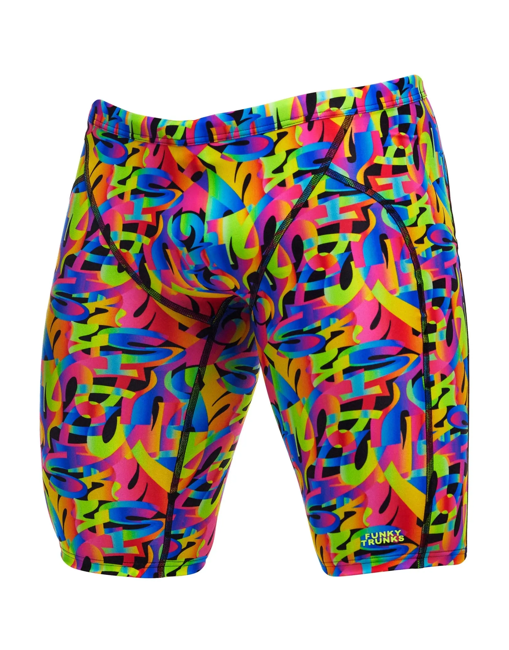 Colour Funk Swim Training Jammers - Multi