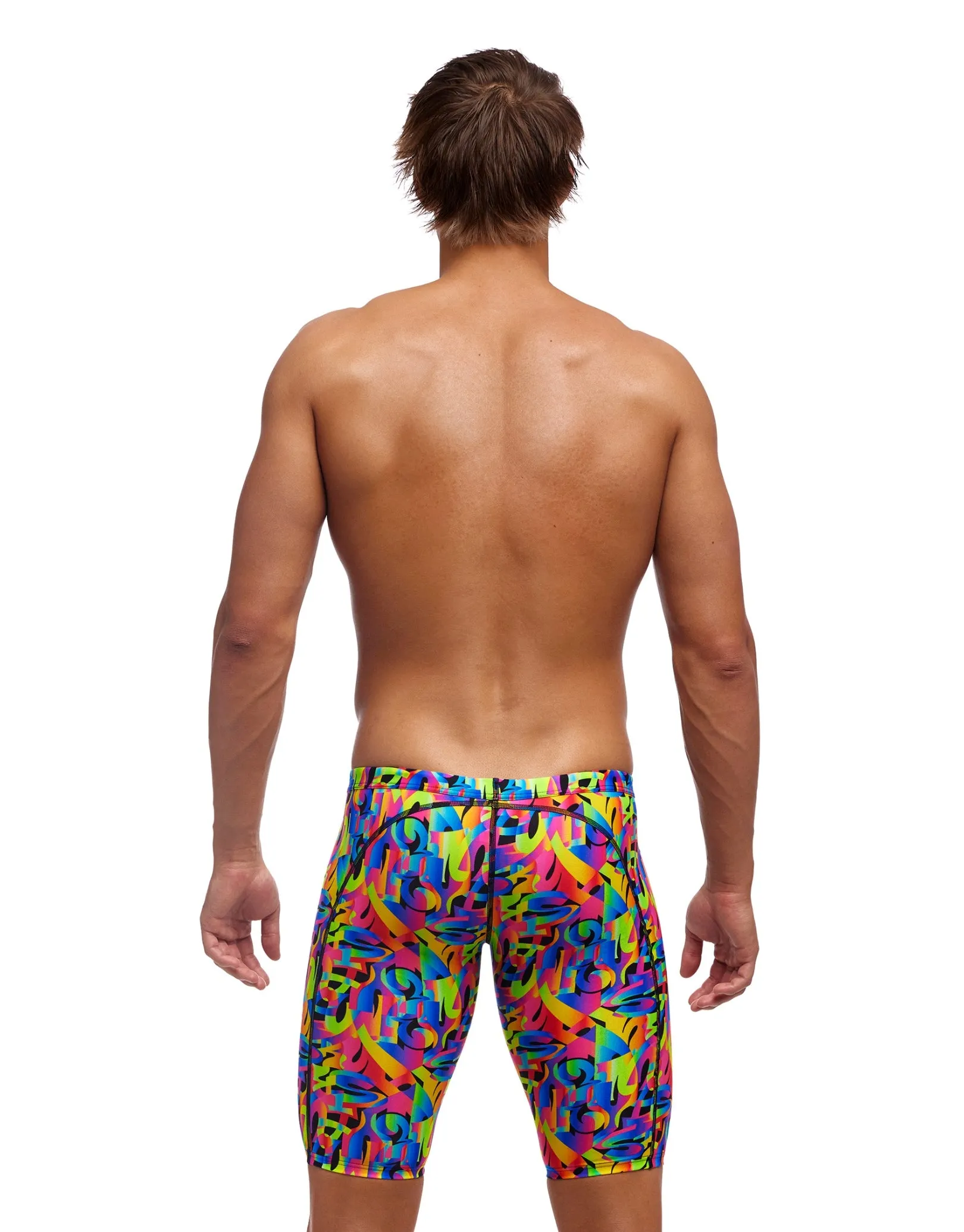 Colour Funk Swim Training Jammers - Multi