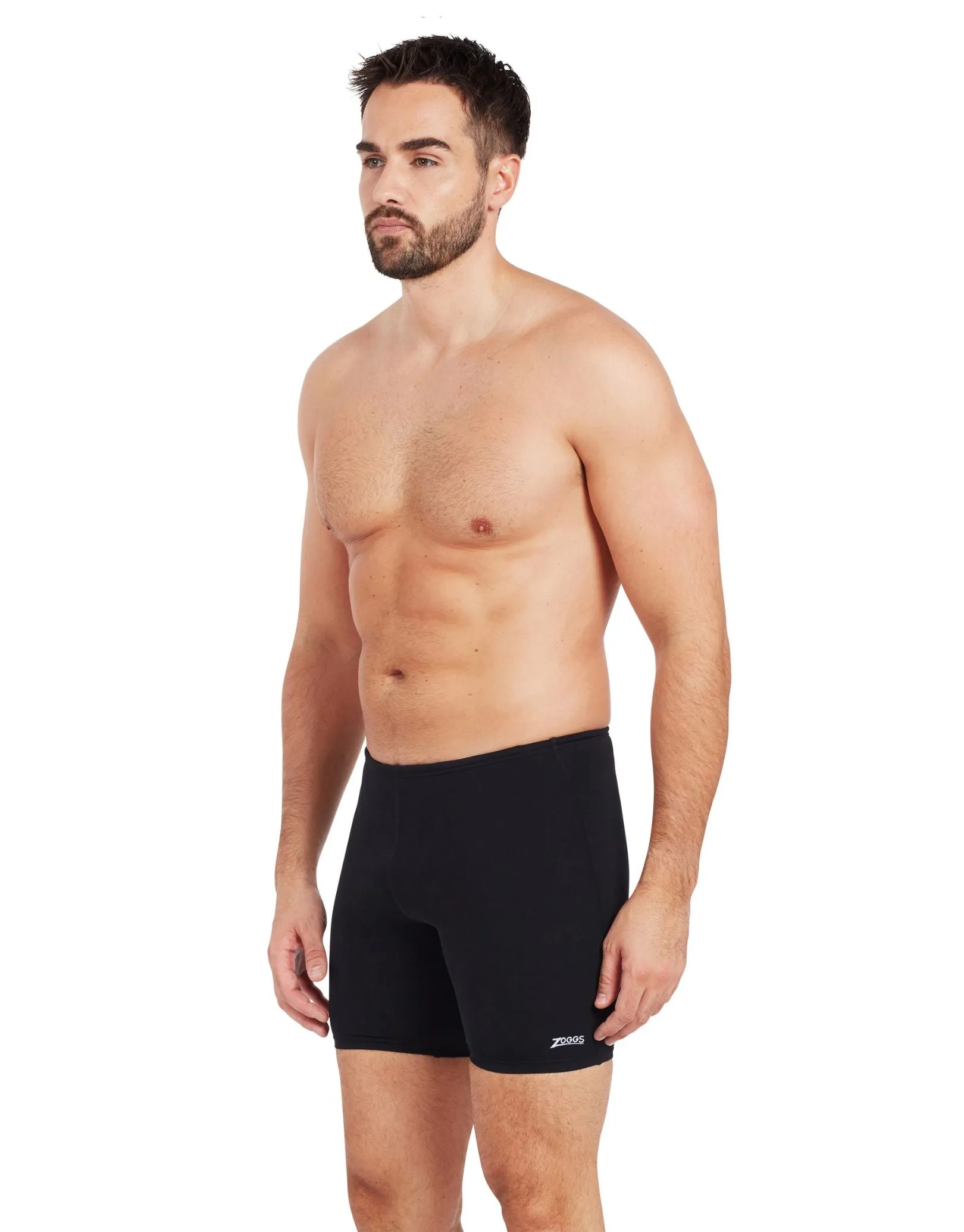 Cottesloe Mid Swim Jammer - Black