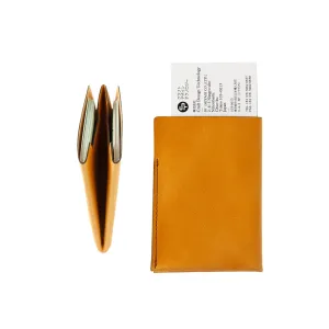 CRAFT DESIGN TECHNOLOGY Leather Card Case - Camel