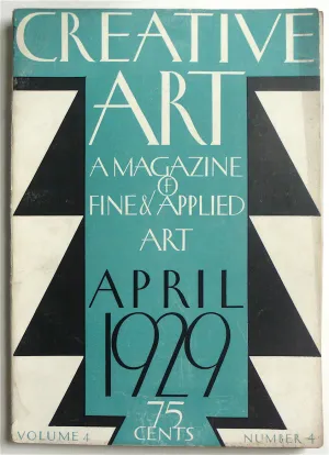 Creative Art April 1929