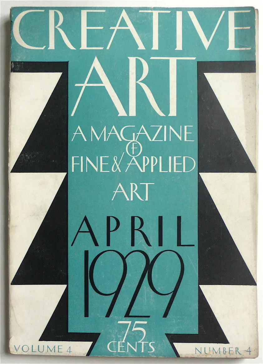 Creative Art April 1929