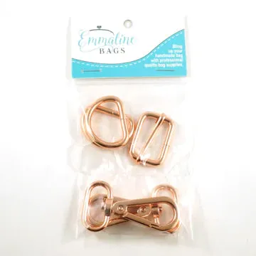 Crossbody Bag Hardware Kit - Copper