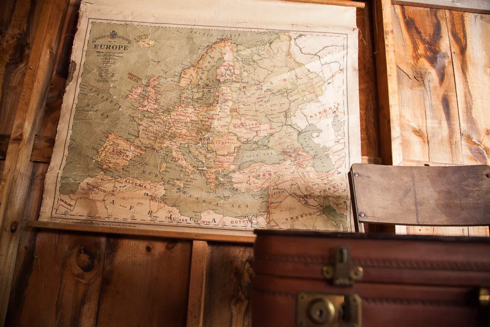 Crouch Fitzgerald Leather Suitcase