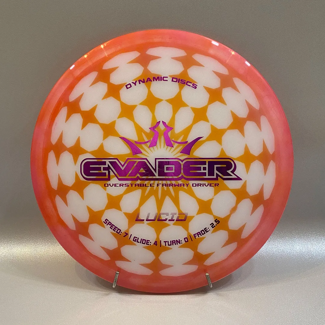 Custom Dyed Dynamic Discs Lucid Evader